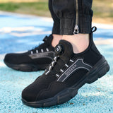 Steel Toe Work Shoes Lightweight Safety Sneakers Anti-Puncture - product photo 2