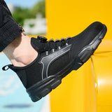 Steel Toe Work Shoes Lightweight Safety Sneakers Anti-Puncture - product photo 4