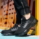 Steel Toe Work Shoes Lightweight Safety Sneakers Anti-Puncture - product photo 5