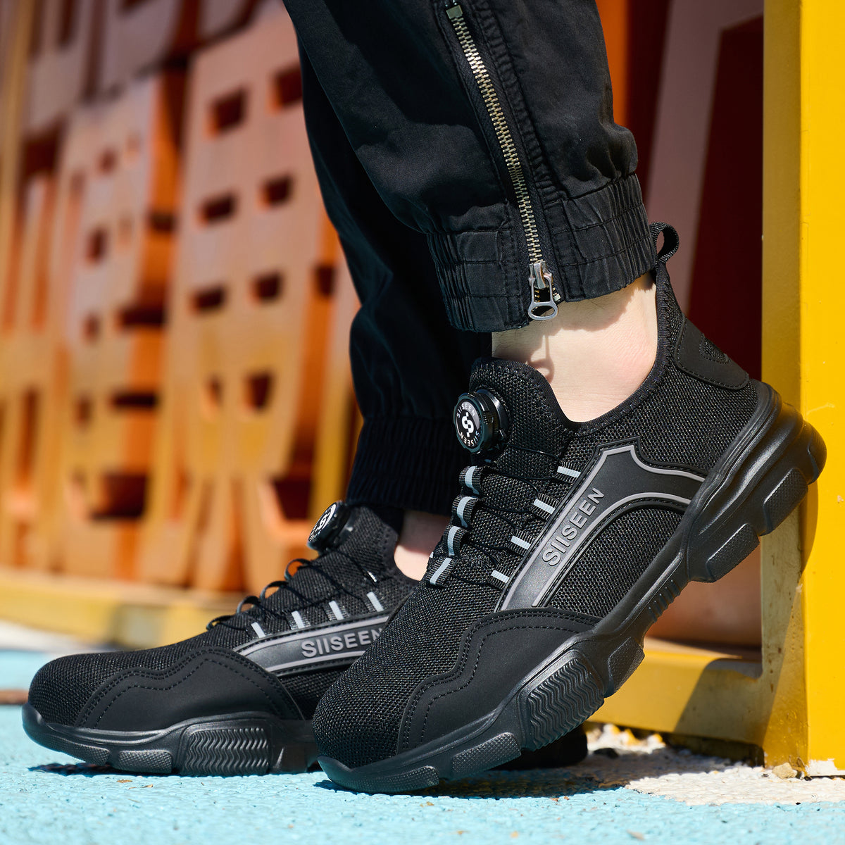 Steel Toe Work Shoes Lightweight Safety Sneakers Anti-Puncture - product photo 5
