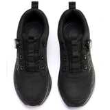 TFW men black work shoes – on feet