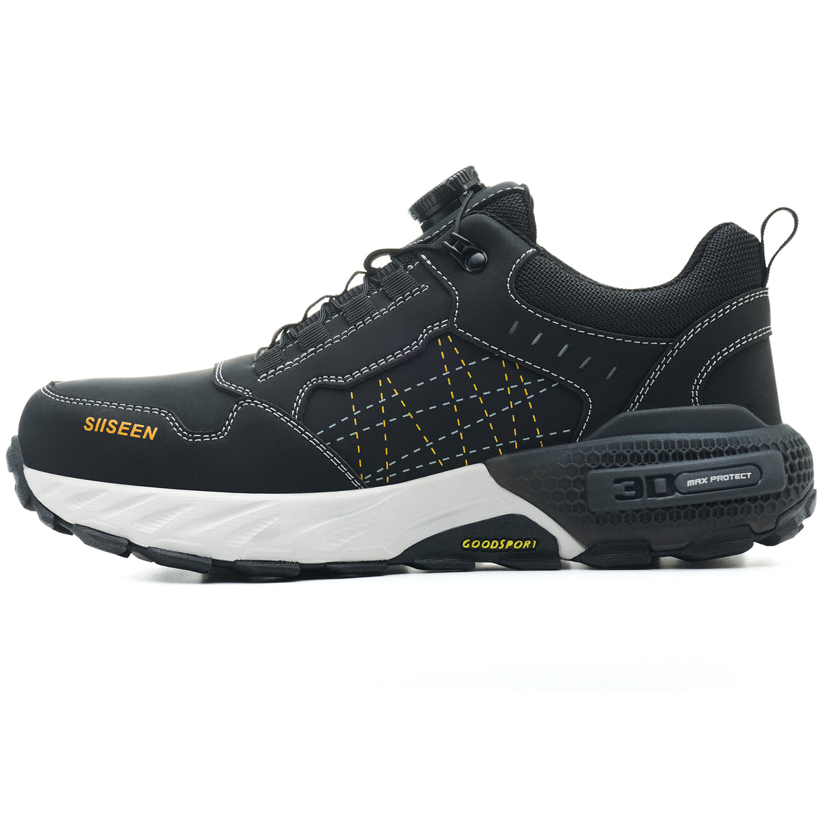 Men’s Steel Toe Safety Shoes black