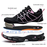 Comfort Protection Steel Toe Tennis Shoes for Women - product photo 1