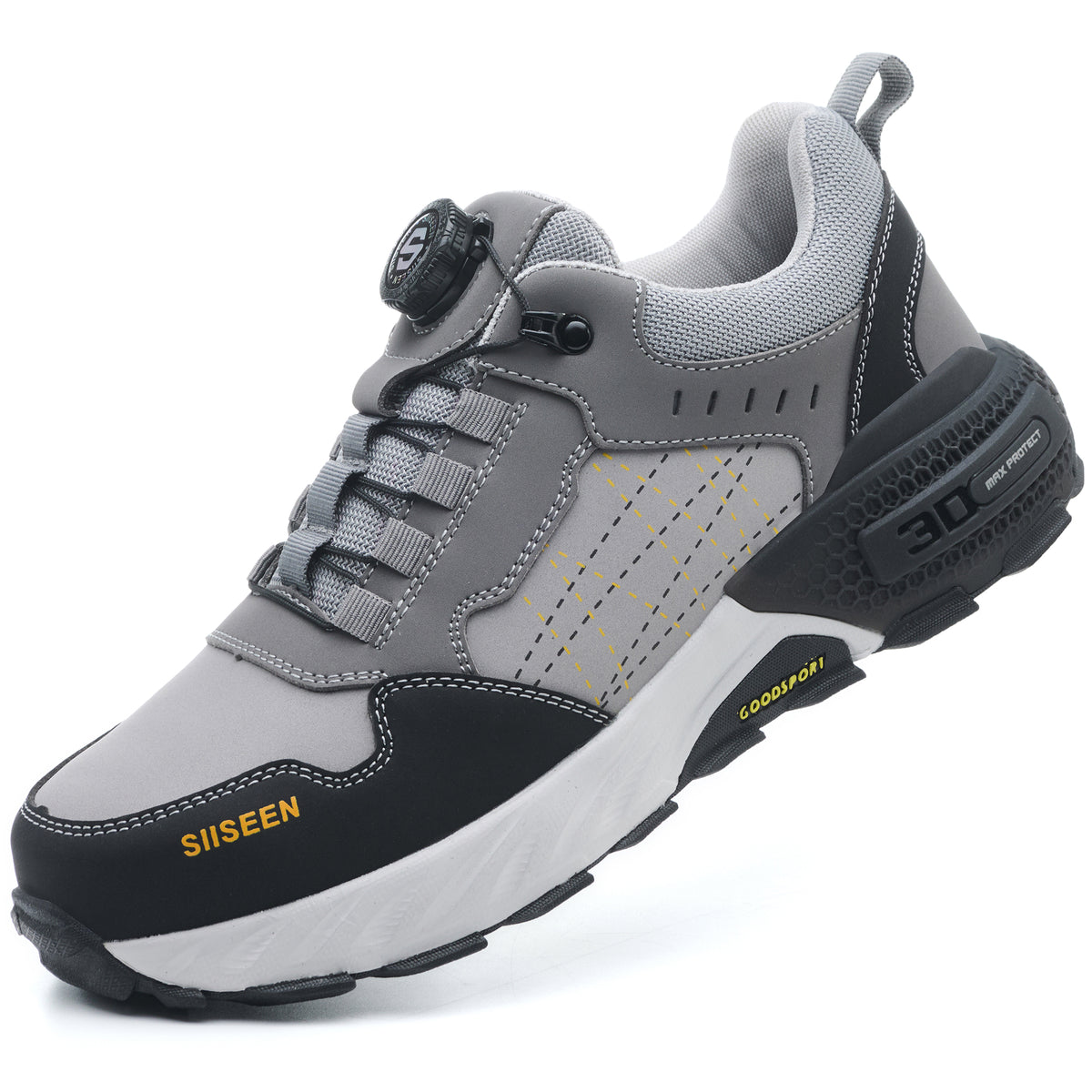 Men’s Steel Toe Safety Shoes grey