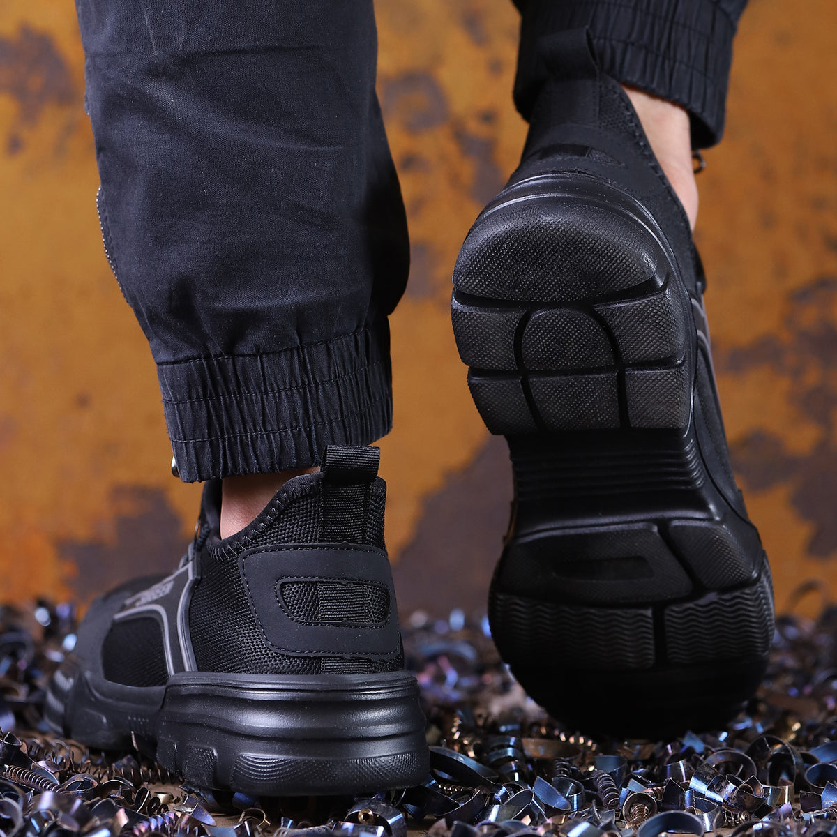 Steel Toe Work Shoes Lightweight Safety Sneakers Anti-Puncture - product photo 7