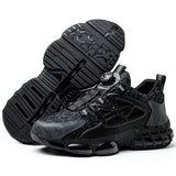Men's Steel Toe Sneakers Lightweight Laceless Work Shoes 678 - product photo 12