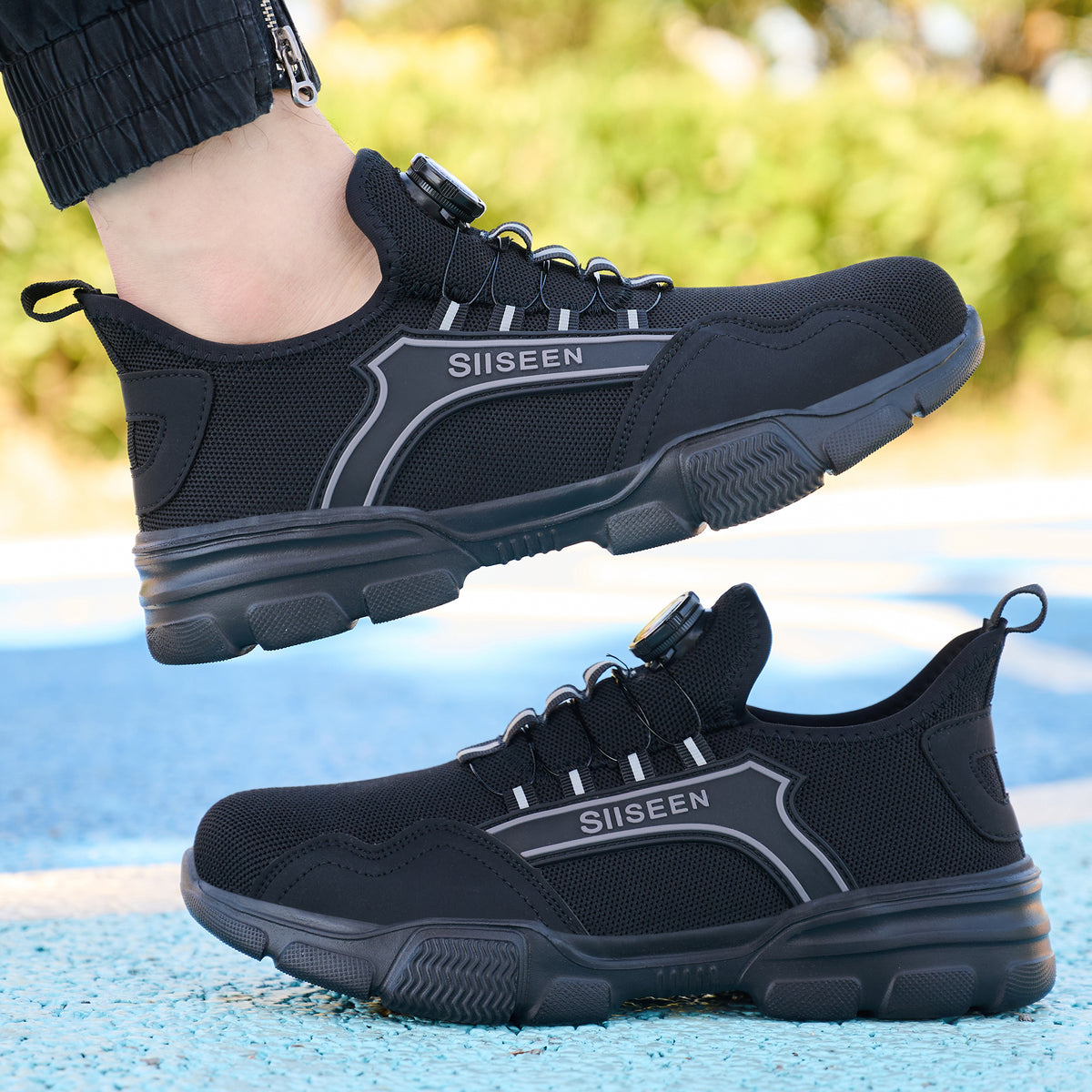 Steel Toe Work Shoes Lightweight Safety Sneakers Anti-Puncture - product photo 9