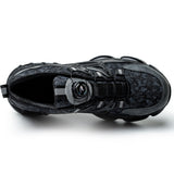 Men's Steel Toe Sneakers Lightweight Laceless Work Shoes 678 - product photo 8