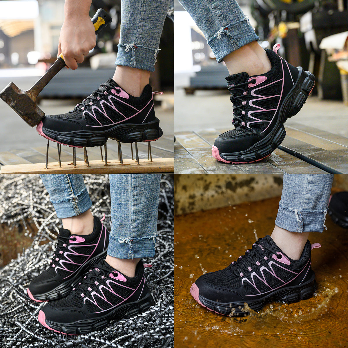 Comfort Protection Steel Toe Tennis Shoes for Women - product photo 6