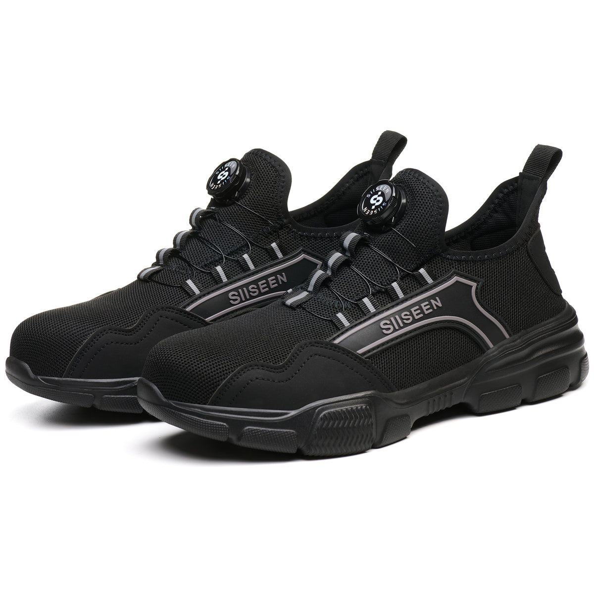 Steel Toe Work Shoes Lightweight Safety Sneakers Anti-Puncture - product photo 1
