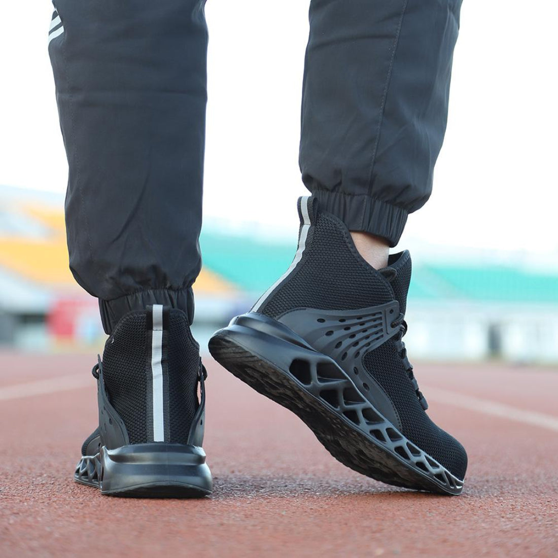 TFW K808 steel toe boots – on feet