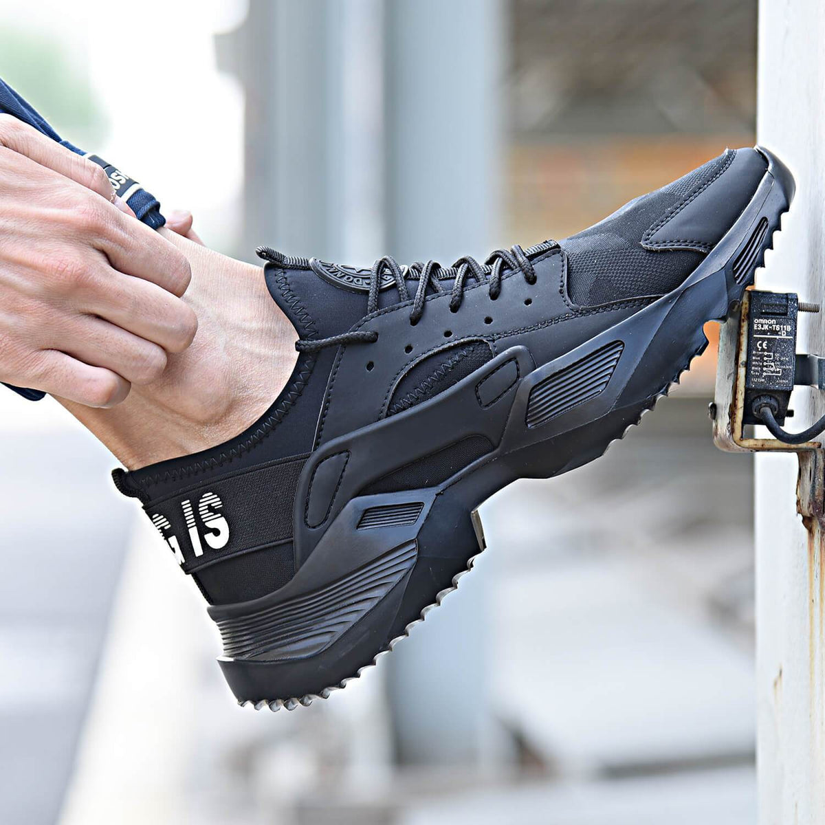 Orthopedic steel toe shoes men – TFW orthotic support for standing all day