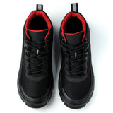 Black Breathable Men's Steel Toe Boots - Comfort & Durable - product photo 1