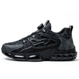 Men's Steel Toe Sneakers Lightweight Laceless Work Shoes 678 - product photo 2