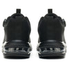 Men’s Black Steel Toe Shoes – Lightweight Air Cushion Safety Sneakers