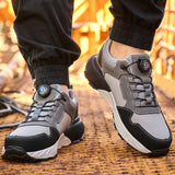 Men’s Steel Toe Safety Shoes grey