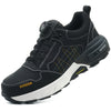 Men’s Steel Toe Safety Shoes – Lightweight with Dial Lacing & Cushion Sole