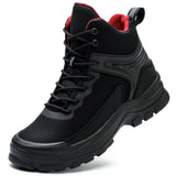 TFW fashionable steel toe boots – back view