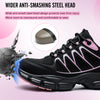 Stylish Ergonomic Steel Toe Orthopedic Work Shoes for Women Professionals