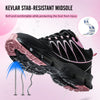 Stylish Ergonomic Steel Toe Orthopedic Work Shoes for Women Professionals