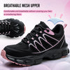 Stylish Ergonomic Steel Toe Orthopedic Work Shoes for Women Professionals