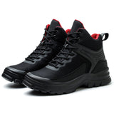 TFW steel toe boots black red – pair