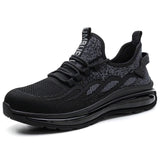 Women's steel toe work shoes non slip – TFW 207 breathable safety sneakers