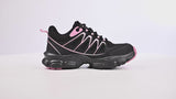 Women's orthopedic steel toe work shoes video