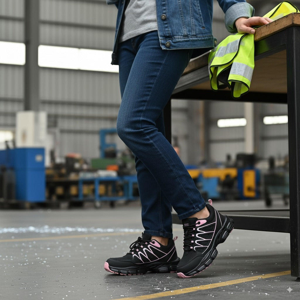 Comfort Protection Steel Toe Tennis Shoes for Women - product photo 8