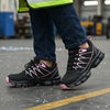 Stylish Ergonomic Steel Toe Orthopedic Work Shoes for Women Professionals