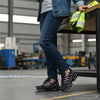 Stylish Ergonomic Steel Toe Orthopedic Work Shoes for Women Professionals
