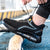 Cómodas zapatillas de tenis negras con puntera de acero y puntera de acero con colchón de aire TFWMGV K9191