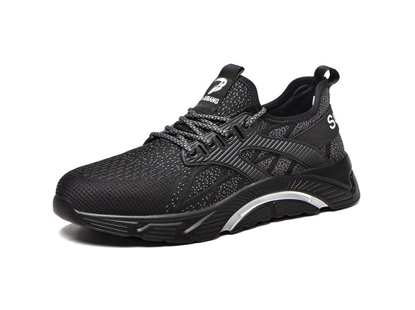 TFWMGV™K662 Zapatos de trabajo con punta de acero antideslizantes, transpirables y antigolpes