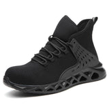 TFW K808 waterproof steel toe work boots – front view