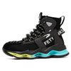 TFW K7911 men steel toe work boots – front view