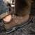 TFWMGV™ 9KJB Zapatos de trabajo impermeables y antideslizantes con punta de acero resistentes a las perforaciones