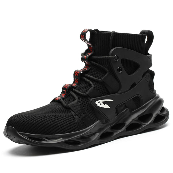 Zapatos de tenis ligeros con punta de acero resistentes a perforaciones Botas de seguridad para el trabajo con punta de acero Zapatos de tenis con punta de acero TFWMGV K79